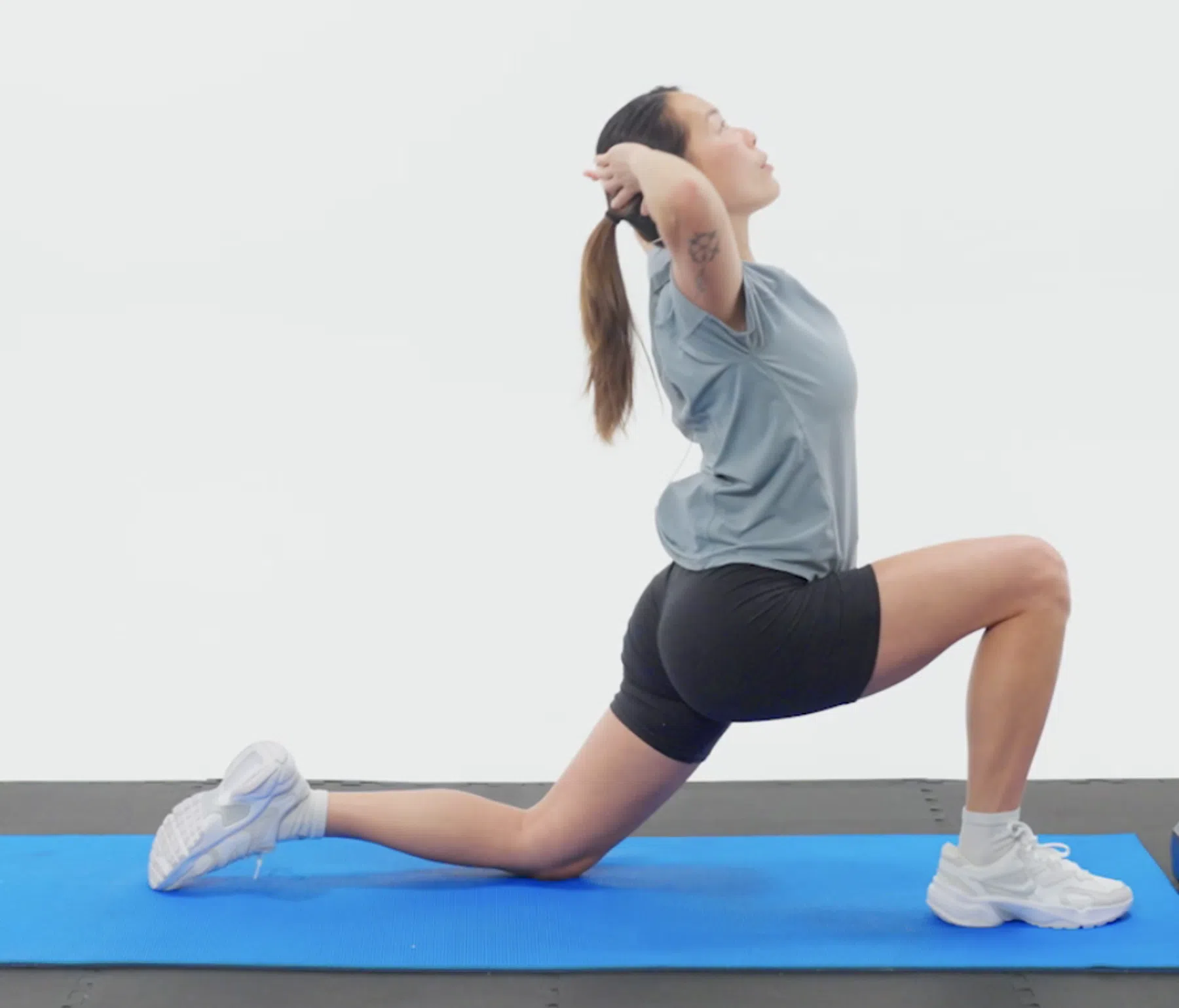 Deep Lunge + Chest Opener